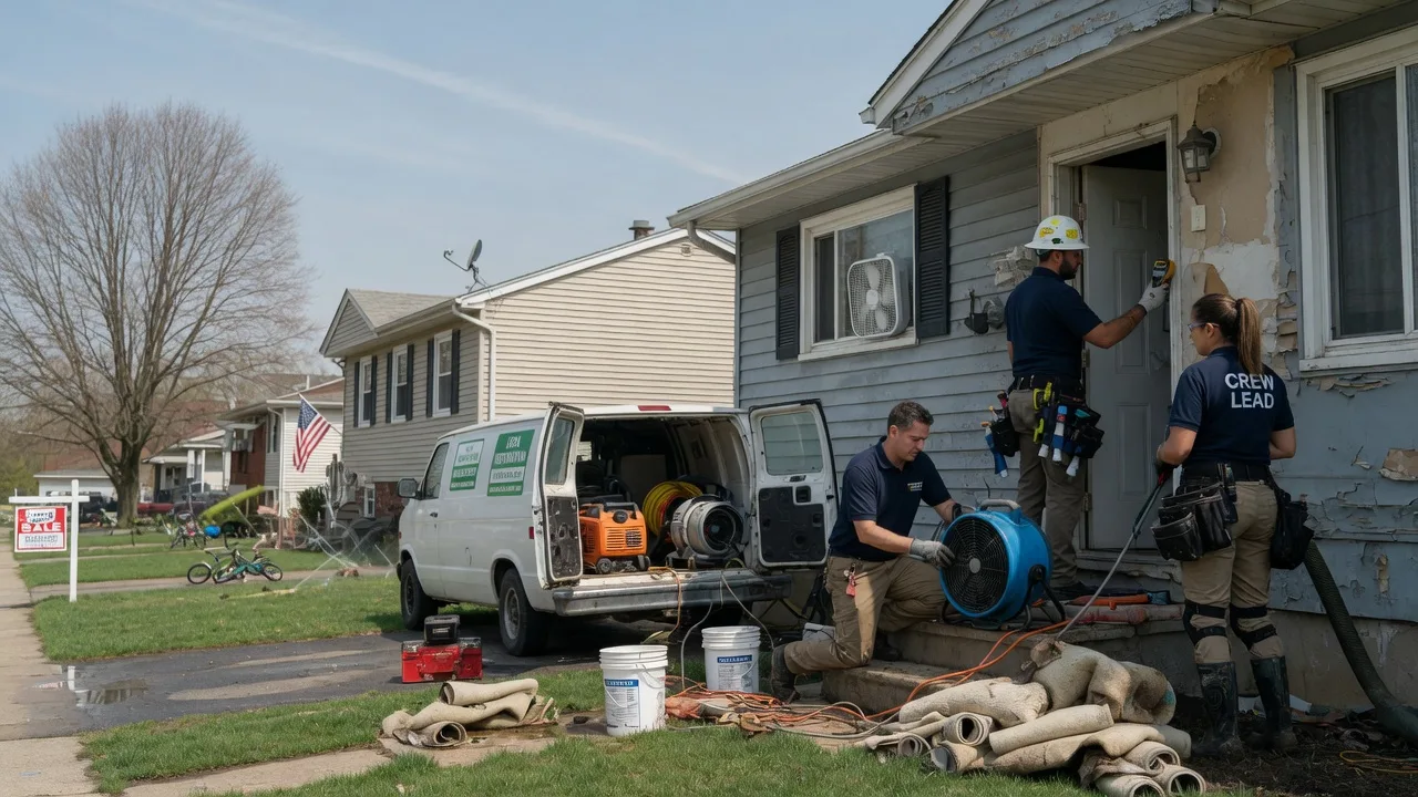 Flood Cleanup in Sunnyvale, TX near me