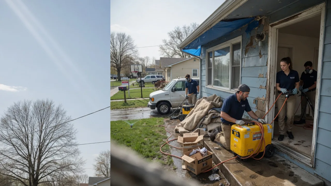 Basement Flood Cleanup in Sunnyvale, TX near me